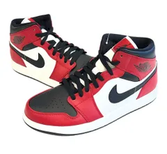 ジョーダン JORDAN Nike Air Jordan 1 Mid Chicago Black Toe ナイキ エアジョーダン1 ミッド シカゴ ブラックトゥ 赤・白・黒 554724-069 メンズ靴 スニーカー レッド 27cm 101sh-2481