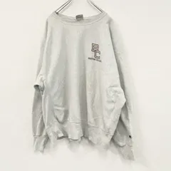 【値引き交渉OK！】古着 used　00s　Champion　チャンピオン　リバースウィーブ　スウェット/トレーナー　霜降りグレー　2XLサイズ