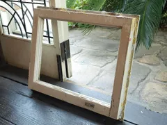 アンティークの木製フレームF-17-5　古材