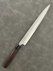 柳刃 包丁 柳刃包丁 刺身包丁215mm 安来鋼青紙２号 朴シノギ柄 包丁 柳刃包丁 240mm 安来鋼青紙2号 紫檀シノギ柄 ⑤ - メルカリ