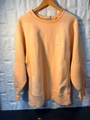 Champion Reverse Weave 刺繍タグ 青目 スウェット