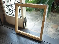 アンティークの木製フレームF-17-7　古材