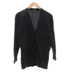 ディーゼル DIESEL カーディガン S 長袖 ニット Vネック 紺 ネイビー /AE ■GY06