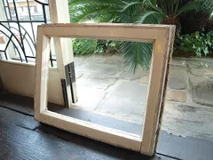 アンティークの木製フレームF-17-8　古材