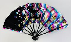 扇子　29cm 編み込み風市松　光沢　舞扇子　舞踊　大衆演劇　着物　和装　小物 扇子 29cm 編み込み風市松 光沢 舞扇子 新品箱 舞踊 演劇 着物 和装