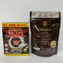 A8971 ファインコーヒーダブル 30本、カフェリーチェプレミアム 180g 計2点セット 260701