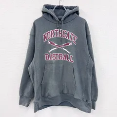 【値引き交渉OK！】古着 used　00s　Champion　チャンピオン　プレミアムリバースウィーブ　スウェットパーカー/フーディー　グレー　XLサイズ