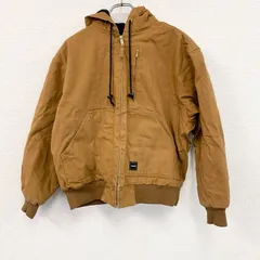 【値引き交渉OK！】古着 used　Walls　フルジップダックパーカー　アクティブジャケットタイプ　キャメル　MRサイズ