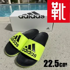 M-628 ■kutsu.com公式■adidas ADILETTE COMFORT U　サンダル　/JI2262/ イエロー×ブラック/22.5cm