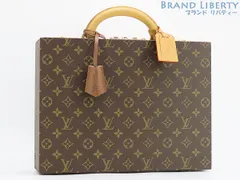 【超美品】ルイヴィトン　LOUIS VUITTON　モノグラム　ボワット ビジュー　ジュエリーケース　宝石ケース　ハードケース　トランク　ハンドバッグ　ダークブラウ　M47120