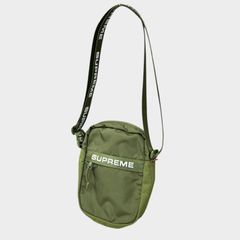 SUPREME オリーブグリーン ショルダーバッグ - メルカリ