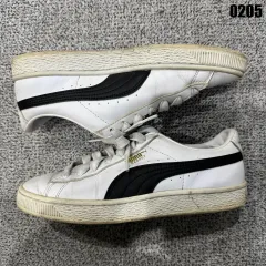 PUMA プーマ バスケット 白黒 スニーカー