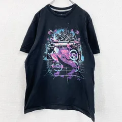 【値引き交渉OK！】古着 used　NIKE　ナイキ　半袖プリントTシャツ　黒　ブラック　Lサイズ