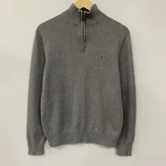 2059 Tommy Hilfiger トミーヒルフィガー ハーフジップ ニット
