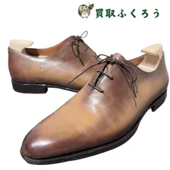 ベルルッティ　Berluti　アレッサンドロ　カリグラフィー　ビジネスシューズ　シューツリー　ブラウン系　サイズ8 1/2