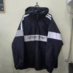 Urban Gray ロゴ ダウン アウター