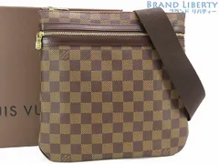 【ほぼ新品】ルイヴィトン　LOUIS VUITTON　ダミエ　ポシェット ボスフォール　斜め掛けショルダーバッグ　メッセンジャーバッグ　ダークブラウン　N51111