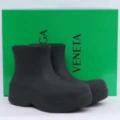 30cm相当 BOTTEGA VENETA パドル アンクル チェルシーブーツ サイズ45 グレー 640043 V00P0