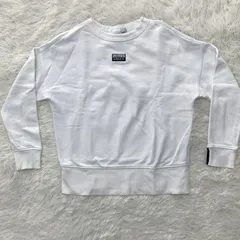 adidas スウェット／ XS メンズ レディース ホワイト トレフォイル ロゴ