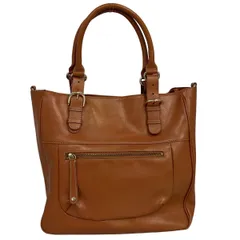 Hamano(ハマノ) トートバッグ - ライトブラウン レザー