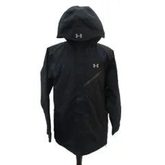 アンダーアーマー UNDER ARMOUR コールドギアインフラレッドパワーラインシェルジャケット XL 紺 ネイビー フード付き ミドル丈 /YS12 ■GY61