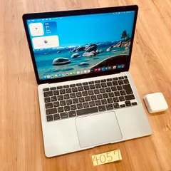 【動作確認済み】 MacBook air 13インチ 2020 アップル Apple M1 16GB 512GB 動画編集可能 カメラ内蔵 ノートPC ノートパソコン SSD搭載 macOSインストール済み 【4057】