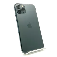 【全額返金保証】【最速発送】 iPhone 11 Pro 64GB ミッドナイトグリーン au SIMフリー 白ロム 動作確認済 73%