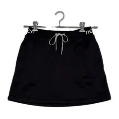 中古 レディース ニューバランスゴルフ New Balance golf スカート 1(M) 黒 ブラック 裏起毛