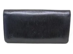 ヴィトン ■ 財布 M60622 CA2142 エピ ポルトフォイユ ブラザ ノワール 黒 ブラック メンズ ウォレット Louis Vuitton  □8A