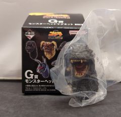 BANDAI SPIRITS 이치 반 쿠지 고질라 대괴수 열전 GG상 헤세이 고질라 몬스터 헤드 마그넷