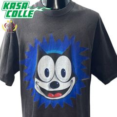 90s 00s Felix the Cat ビッグフェイスTシャツ USA製 - メルカリ