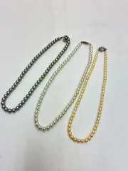 N 最終値下げ中【ヴィンテージ】パール　真珠　ネックレス ブレスレット　冠婚葬祭　おしゃれ