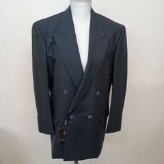【フランス製】YVES SAINT LAURENT テーラードジャケット ダブル Yves Saint Laurent フランス製 ダブル テーラードジャケット - メルカリ