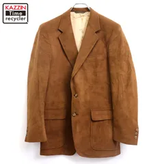 70s vintage ヌバック テーラードジャケット メンズ Sサイズ相当