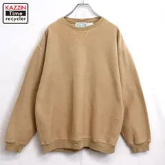 80s USA製 vintage 無地 鹿の子 スウェット トレーナー メンズ 表記Mサイズ