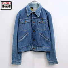 70s USA製 vintage Wrangler 124MJ デニムジャケット メンズ 表記38サイズ
