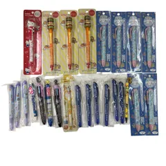 186001 SANRIO サンリオ ボールペン、シャープペンシル 25点まとめ売り