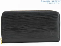 【美品】ルイヴィトン　LOUIS VUITTON　エピ　ジッピーウォレット　ラウンドファスナー長財布　ノワール ブラック　M68755
