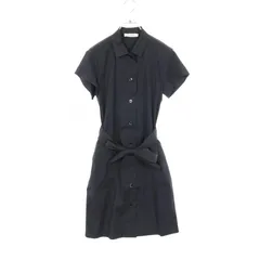ジルサンダー JIL SANDER ワンピース ネイビー コットン ワンピース レディース Used A