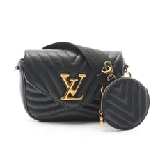 ルイ・ヴィトン LOUIS VUITTON ショルダーバッグ ミュルティ ポシェット ニューウェーブ ノワール M56461 ノワール レザー ミュルティ・ポシェット レディース Used A