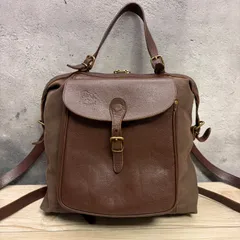 IL BISONTE イルビゾンテ レザー　キャンディリュック ブラウン 本革 バックパック