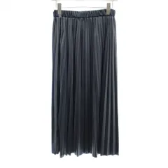 アイテムズ アーバンリサーチ ITEMS URBANRESEARCH プリーツスカート ロングスカート F 青 ブルー  /LP ■GY60