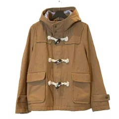 レイジブルー RAGEBLUE ダッフルコート フード ウール L 茶 ブラウン■GY61