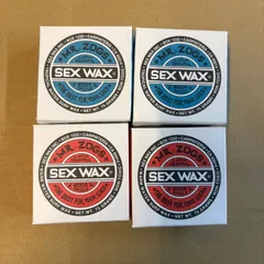 SEXWAX(セックスワックス) ワックス CLASSIC WARM（初夏用）＆TROPICAL（夏用）クラシックワックス 4個セットのサムネイル