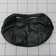 ◇ Θ トプカピ エフォル TOPKAPI EFOLE フェイクレザー ショルダーバッグ ブラック系 レディース E  【1601070000137】