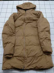 ◇ ⊇ ハルハム HALHAM 293021H フード付きダウンコート Lサイズ メンズ ベージュ系 E  【1512220057676】