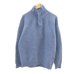 チャップス CHAPS ラルフローレン ニット セーター L ブルー 青 /SY36 ■GY58