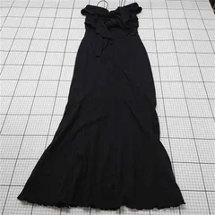 ◇ ⊂ マーキュリーデュオ MERCURYDUO オフショルダーマキシワンピース ブラック系 レディース M E  【1512220018974】