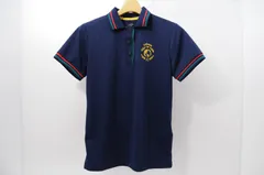 中古 レディース キャロウェイ Callaway 半袖ポロシャツ M 紺 ネイビー シンプル