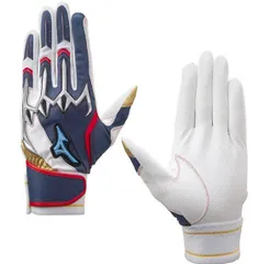 ミズノ　ジュニア用バッティング手袋